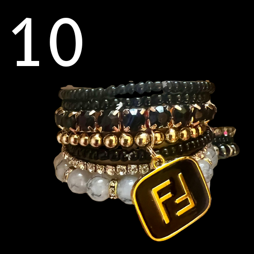 Bougie Bracelet Set
