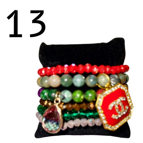 Bougie Bracelet Set