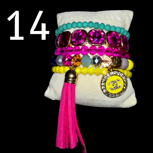 Bougie Bracelet Set
