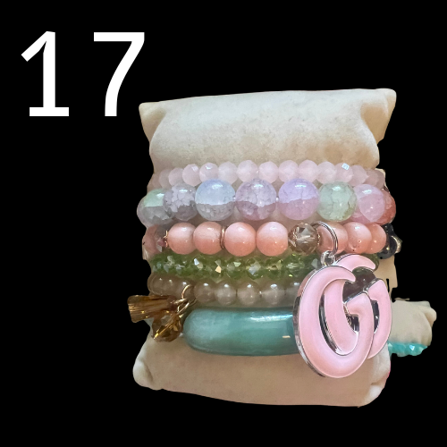 Bougie Bracelet Set