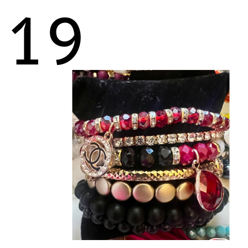 Bougie Bracelet Set