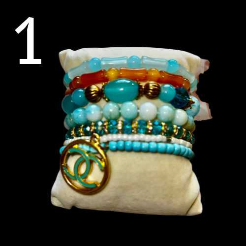 Bougie Bracelet Set