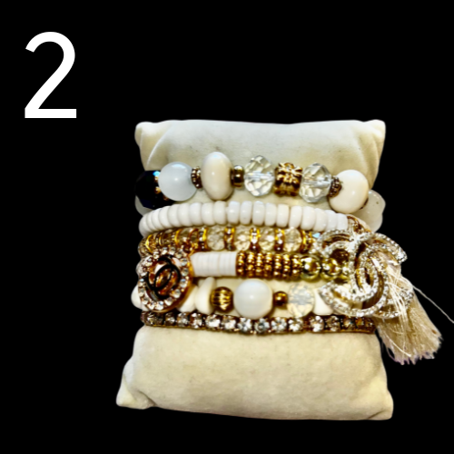 Bougie Bracelet Set