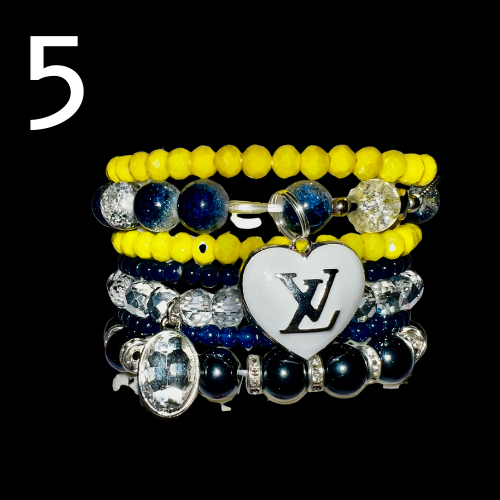 Bougie Bracelet Set