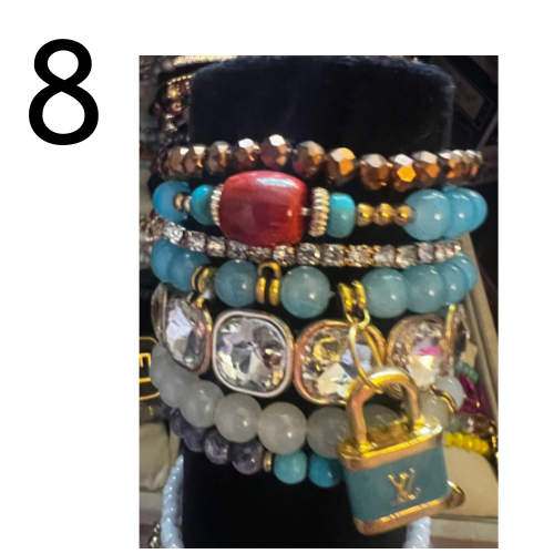 Bougie Bracelet Set