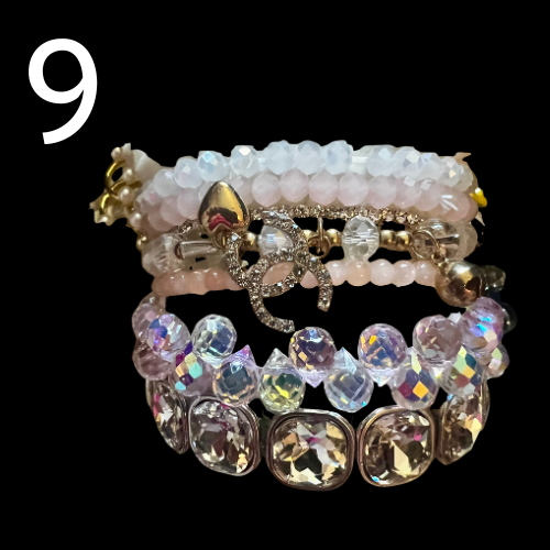 Bougie Bracelet Set