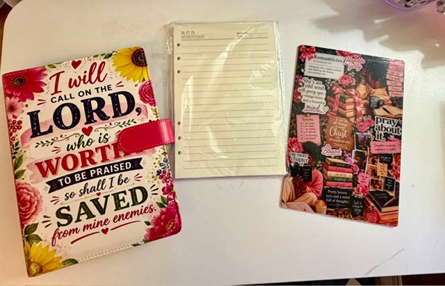 A5 I will call binder