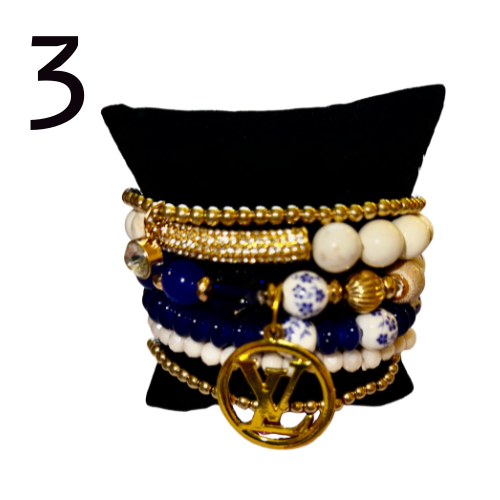 Bougie Bracelet Set