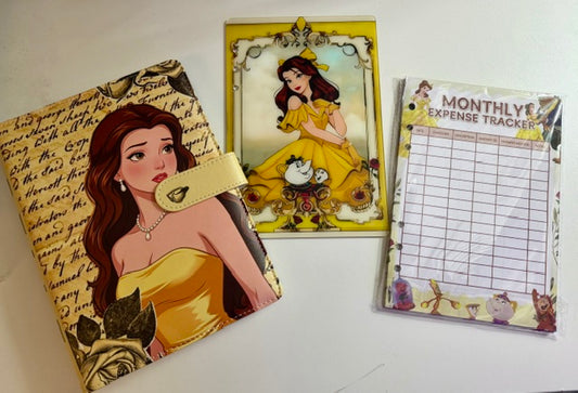 A5 Binder Bundle Yellow Princess