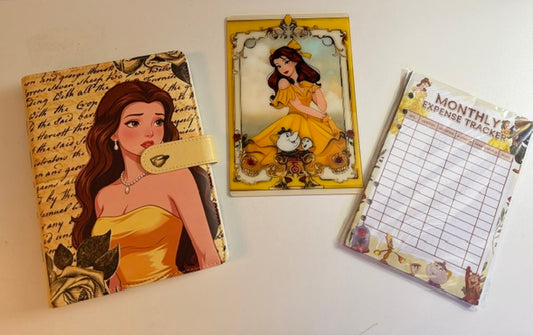 A5 binder bundle Yellow Princess