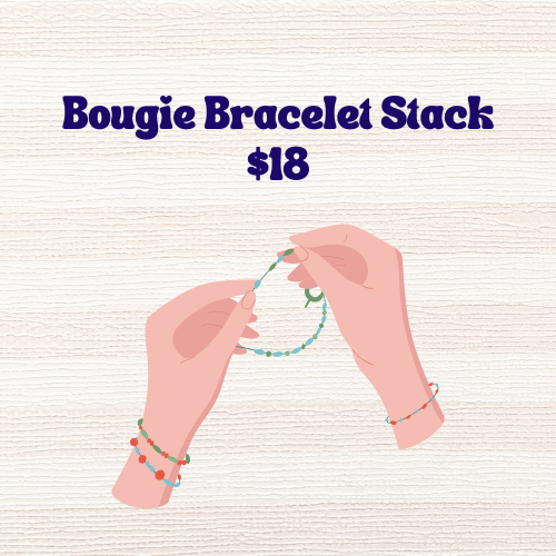 Bougie Bracelet Set